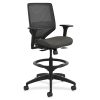 Flash Furniture 76″ Oval Wave Flexible Laminate Activity Table Set With 14″ Student Stack Chairs, Gray 4