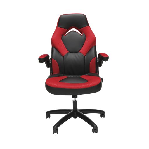 Respawn Racing Style Ergonomic Bonded Leather Computer Gaming Chair, Red - Image 2