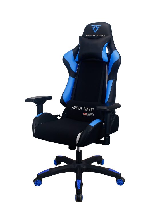 Raynor® Energy Pro Gaming Chair, Black/Blue - Image 2