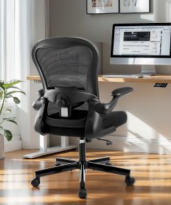 ALPHA HOME Mesh Swivel Office Task Chair with Armrest 2