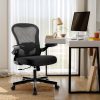 Dormify Carter Collapsible Storage Ottoman Chair, White Boucle 3