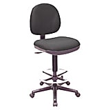 Lorell® Millenia Pneumatic Task Stool, Blue 2