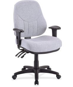 Lorell® Baily Series High-Back Multi-Task Chair, Gray