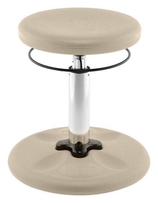 Kore Design™ Kids Adjustable Standard Wobble Chair, Sand Dollar