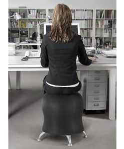 Safco® Zenergy Exercise Ball Stool, Black 2