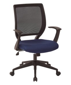 Office Star™ Work Smart Mesh Task Chair, Navy/Black