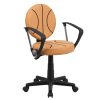 WorkPro® Quantum 9000 Series Ergonomic Mesh/Antimicrobial Vinyl Mid-Back Chair, Black/Gray, BIFMA Compliant 3