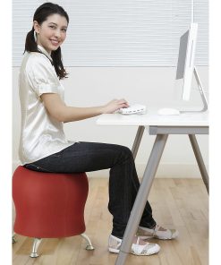 Safco® Zenergy Exercise Ball Stool, Crimson 2