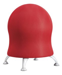 Safco® Zenergy Exercise Ball Stool, Crimson