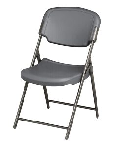 Iceberg Rough ‘n’ Ready Folding Chair, Charcoal 2