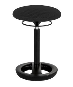 Safco® Twixt® Active Seating Chair, Desk Height, Black