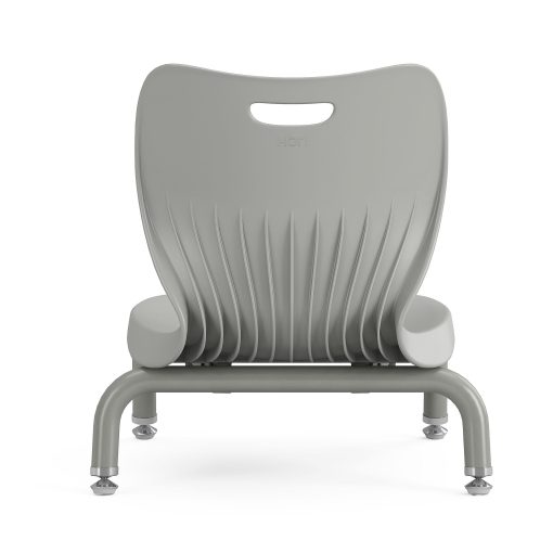 HON SmartLink 4-Leg Plastic Stackable Chairs, Platinum, Set Of 4 Chairs, HONSS4L06AEPTPL - Image 2