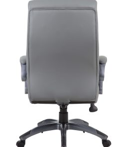 Boss Office Products Ergonomic High-Back Chair, Gray/Gun Metal 2
