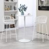 Flash Furniture HERCULES Series Ergonomic Shell Stack Chair, White 3