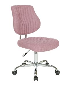 Office Star™ Sunnydale Fabric Mid-Back Office Chair, Orchid