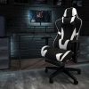 Flash Furniture Landon Club Style Commercial Barrel Accent Armchair with 360 Degree Swivel Metal Base and Sloped Armrests, Light Gray 4