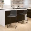 HON Smartlink 4-Leg Plastic Stackable Chairs, Onyx, Set Of 4 Chairs 4