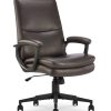 Nouhaus Posture Ergonomic PU Leather High-Back Executive Office Chair, Flat Black 3