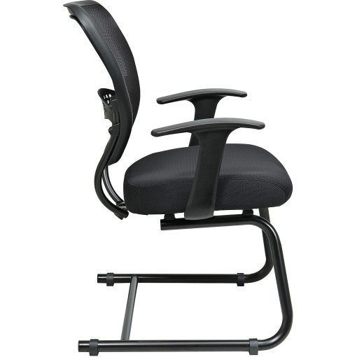 Office Star™ Matrex Mesh Back Guest Chair, Black - Image 2