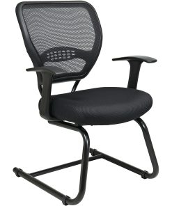 Office Star™ Matrex Mesh Back Guest Chair, Black