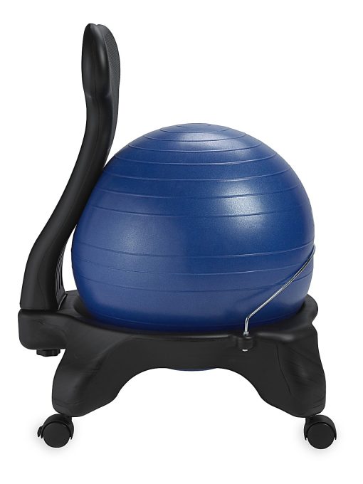 Gaiam Classic Balance Ball Chair, Blue - Image 2