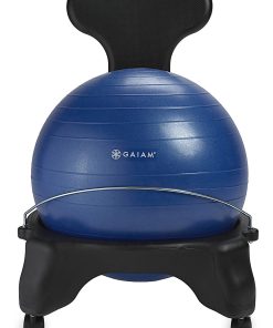 Gaiam Classic Balance Ball Chair, Blue