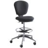 Serta® Big And Tall Ergonomic Bonded Leather High-Back Office Chair, Cognac/Black 4