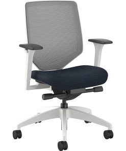 Hon Solve Mid-Back Task Chair, Fog Mesh/Midnight, 1 Each 2