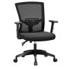 Flash Furniture HERCULES Series Ergonomic Big & Tall High-Back Executive Office Chair, Black LeatherSoft 3