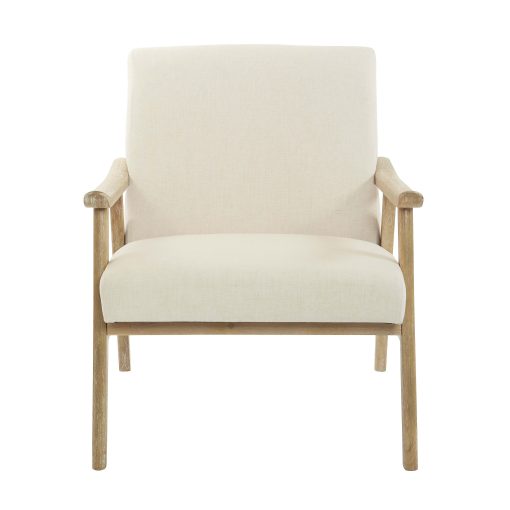 Ave Six Work Smart™ Weldon Chair, Linen/Light Brown - Image 2