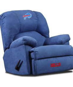 Imperial NFL GM Microfiber Recliner Accent Chair, Buffalo Bills, Blue