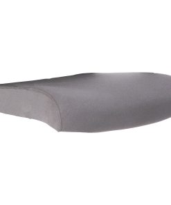 Lorell Removable Mesh Seat Cover - 19" Length x 19" Width - Polyester Mesh - Light Gray - 1 Each