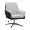 Serta® Conway Big & Tall Bonded Leather High-Back Office Chair, Biscuit/Espresso 3