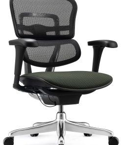 WorkPro® 12000 V2 Series Ergonomic Mesh/Fabric High-Back Office Chair, Olive/Black, BIFMA Compliant 2