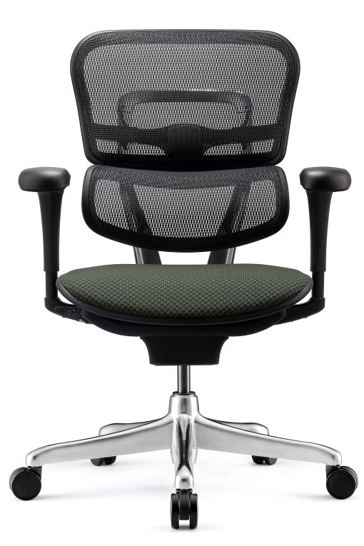 WorkPro® 12000 V2 Series Ergonomic Mesh/Fabric High-Back Office Chair, Olive/Black, BIFMA Compliant