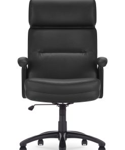 Serta® Comfort Big & Tall Ergonomic Bonded Leather High-Back Executive Office Chair, Black 2