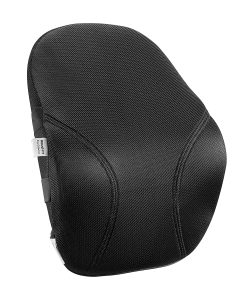 Mount-It! Ergo Collection Lumbar Support, 18-1/2”H x 15-3/4”W x 4-3/16”D, Black