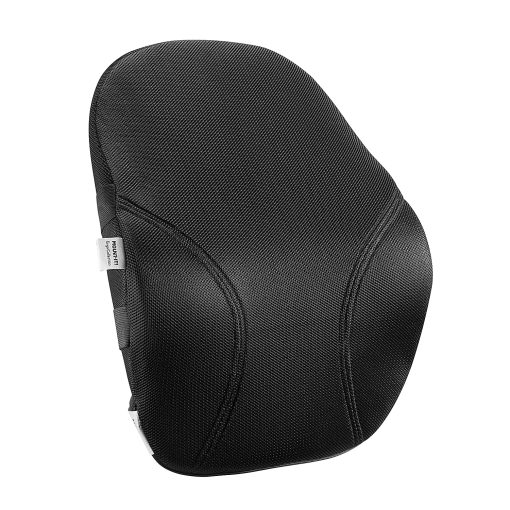 Mount-It! Ergo Collection Lumbar Support, 18-1/2”H x 15-3/4”W x 4-3/16”D, Black