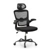 ALPHA HOME Ergonomic Mesh High-Back Task Chair, Black