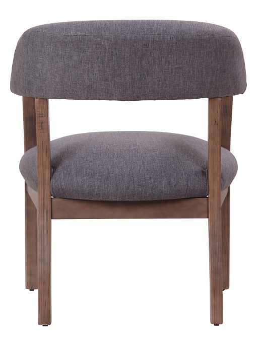 Boss Office Products Traditional Guest Chair, Slate Gray/Brown - Image 2