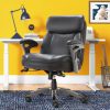 Flash Furniture Mesh Mid-Back Swivel Task Chair, White/Silver 3