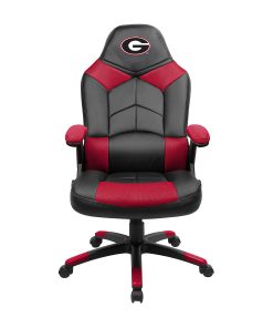 Imperial NCAA Faux Leather Oversized Computer Gaming Chair, University Of Georgia
