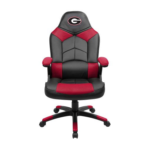 Imperial NCAA Faux Leather Oversized Computer Gaming Chair, University Of Georgia