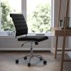 Serta® Mia Ergonomic Fabric Mid-Back Home Office Chair, Gray 3