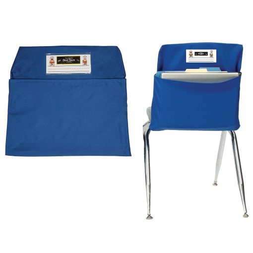 Seat Sack Chair Pocket, Large, 17", Blue, Pack Of 2 - Image 2