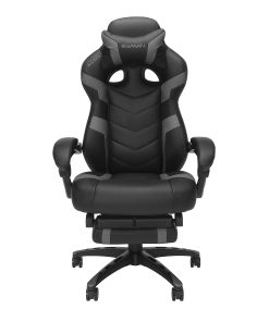 RESPAWN 110 Pro Gaming Chair, With Footrest & Headrest Pillow, Grey, RSP110V2GRY 2