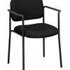 Elama Mesh/Fabric High-Back Adjustable Office Task Chair, White/Black 4