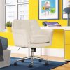 Boss Office Products Fabric Ergonomic Drafting Stool With Back, Black 4