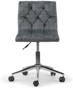Glamour Home Amali Office Chair, Gray 2