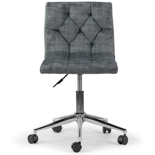 Glamour Home Amali Office Chair, Gray - Image 2